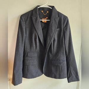 Tory Burch Charcoal Gray Wool Blazer Size 6